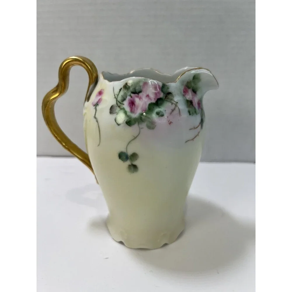 Rosenthal China Germany Classic Rose Collection 5.5” Creamer Jug Iris Gold gild